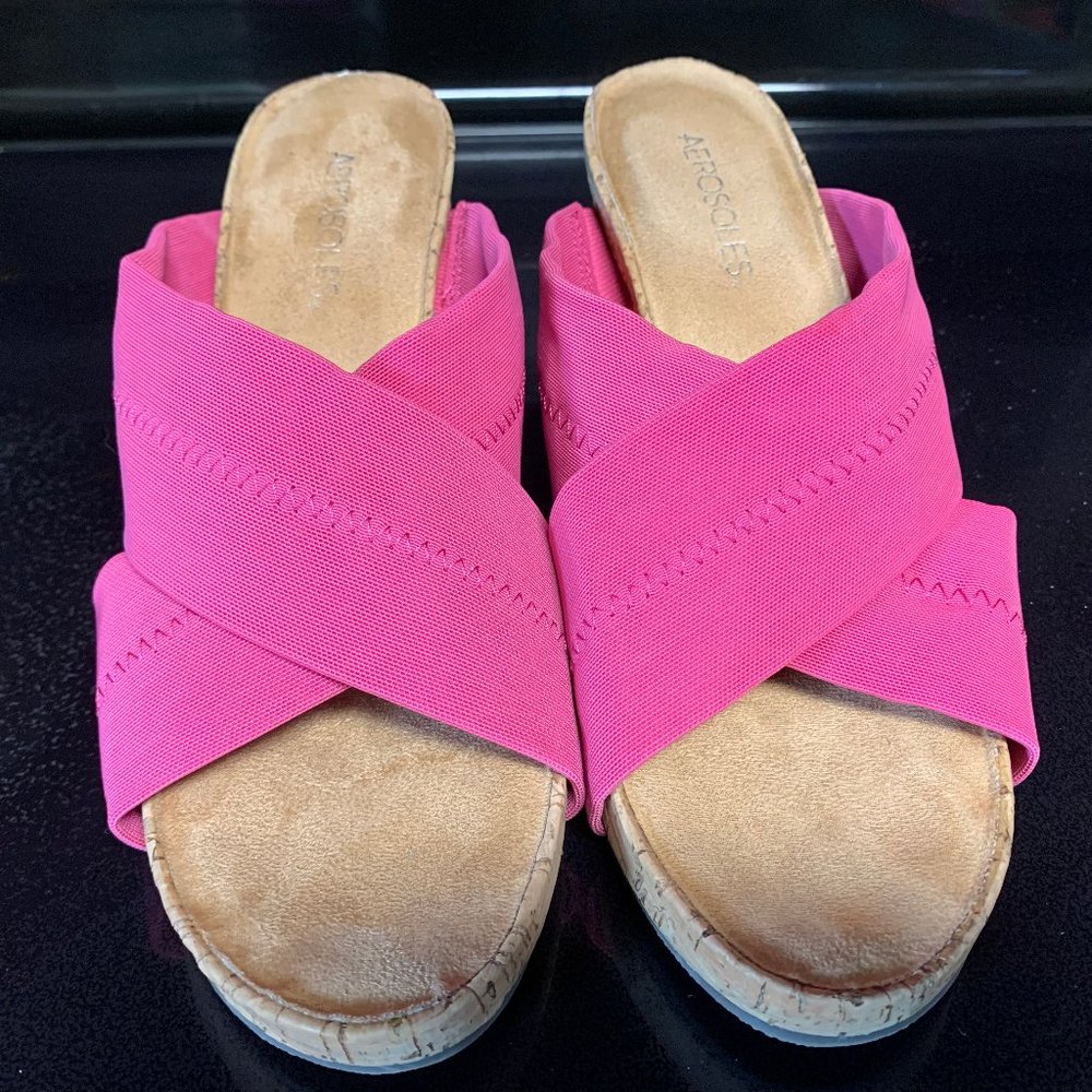 Aerosoles Pink Party plush 9.5